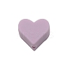 Heart Food Grade Eco-Friendly Silicone Beads SIL-WH0013-56X-1