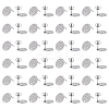80Pcs 304 Stainless Steel Stud Earring Findings STAS-ME0001-44-1
