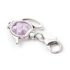 Imitation Pearl Acrylic Pendant Decorations HJEW-JM04007-01-5