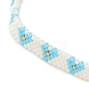Glass Seed Beaded Bracelets for Women BJEW-MZ00214-02-3