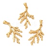 Ion Plating(IP) 304 Stainless Steel Pendants STAS-R122-08G-1