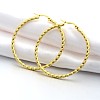 304 Stainless Steel Hoop Earring X-EJEW-P066-12G-1