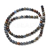 Natural Dumortierite Beads Strands X-G-F826-A01-4mm-9