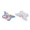 Printed Translucent Acrylic  Pendants OACR-T028-20-2