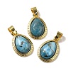 Natural Apatite Pendants G-M405-05G-06-1