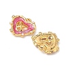 304 Stainless Steel Rhinestone Pendants STAS-U057-05G-01-2