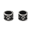 304 Stainless Steel European Beads STAS-V008-40AS-1