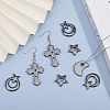 16Pcs 4 Styles Synthetic Non-magnetic Hematite Pendants G-CA0001-77-6