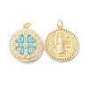 Rack Plating Brass Pendants KK-F852-26G-1