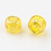 Round Transparent Colors Rainbow Glass Seed Beads X-SEED-A007-2mm-170-2