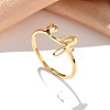 304 Stainless Steel Cuff Rings for Women RJEW-D285-01G-Q-3