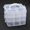 Plastic Bead Containers CON-S034-1