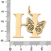 Ion Plating(IP) 201 Stainless Steel Pendants STAS-N103-184G-H-3