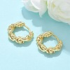 Brass Hoop Earrings EJEW-Q015-03G-02-4