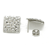 304 Stainless Steel Stud Earring Findings STAS-Q225-01A-2
