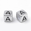 Plated Acrylic Beads X1-PB43C9308-A-2