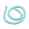 Natural Magnesite Beads Strands G-F604-04-6mm-3