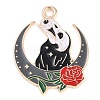 Alloy Pendants ENAM-R004-03KCG-03-1