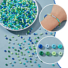 2400Pcs 8 Colors Opaque Acrylic Beads FIND-AR0005-80-3