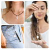 12Pcs 12 Style Synthetic & Natural Rose Quartz Pendants G-TA0002-20-10