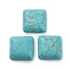 Synthetic Turquoise Cabochons TURQ-WH0001-03G-1