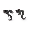 304 Stainless Steel Tiny Dragon Stud Earrings for Men Women LS-EJEW-G318-09EB-1