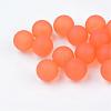 Transparent Acrylic Beads FACR-R022-10mm-M-2