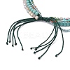 Glass Beaded Multi-strand Bracelets BJEW-JB10391-4