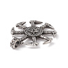 304 Stainless Steel Runa Eslavo Kolovrat Symbol Pendants STAS-G267-02AS-3