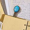 Tibetan Style Alloy Bookmark Rulers AJEW-JK00262-02-4