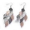 Fashion Small Nine Pieces Brass Dangle Earrings EJEW-TAC0004-A05-1