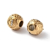 Ion Plating(IP) 304 Stainless Steel Rhinestone European Beads STAS-A092-10P-G-2