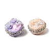 Handmade Polymer Clay Rhinestone Beads X-CLAY-Z005-03-2