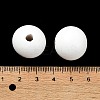 Wood Large Hole European Beads WOOD-D027-01C-3