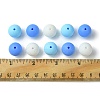 30Pcs 3 Colors Silicone Beads Round Rubber Bead 15MM Loose Spacer Beads for DIY Supplies Jewelry Keychain Making SIL-FS0001-01D-5