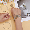 16Pcs Stainless Steel Satellite Chains Stretch Bracelet for Women BJEW-SP0001-16B-3
