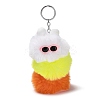 Cute Plush Cloth Worm Doll Pendant Keychains KEYC-P014-B06-1