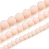 Opaque Glass Beads Strands GLAA-T032-P4mm-MD09-4