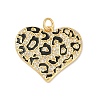Brass Micro Pave Clear Cubic Zirconia Pendants KK-R221-01G-05-1