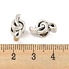Rack Plating Alloy European Beads FIND-B034-35AS-3