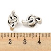 Rack Plating Alloy European Beads FIND-B034-35AS-3