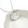 304 Stainless Steel Hollow Pendant Necklaces FS-WGE7531-09-1