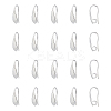 20Pcs Brass Earring Hooks KK-FH0007-17P-1