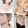 30Pcs 10 Style Rack Plating Alloy Pendants FIND-SZ0003-44-7