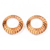 Transparent Acrylic Finger Rings RJEW-T010-05G-3