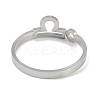 Non-Tarnish Constellations 304 Stainless Steel Open Cuff Ring for Women RJEW-L122-001P-01-3