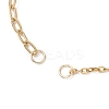 304 Stainless Steel Cable Chain Satellite Chain Bracelet Making AJEW-JB01515-02-2