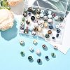 56Pcs 14 Styles Handmade Porcelain Beads PORC-FS0001-30-7