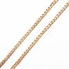 304 Stainless Steel Curb Chain Necklaces NJEW-P147-05G-3