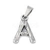 Non-Tarnish 304 Stainless Steel Pendants STAS-F235-01P-A-1